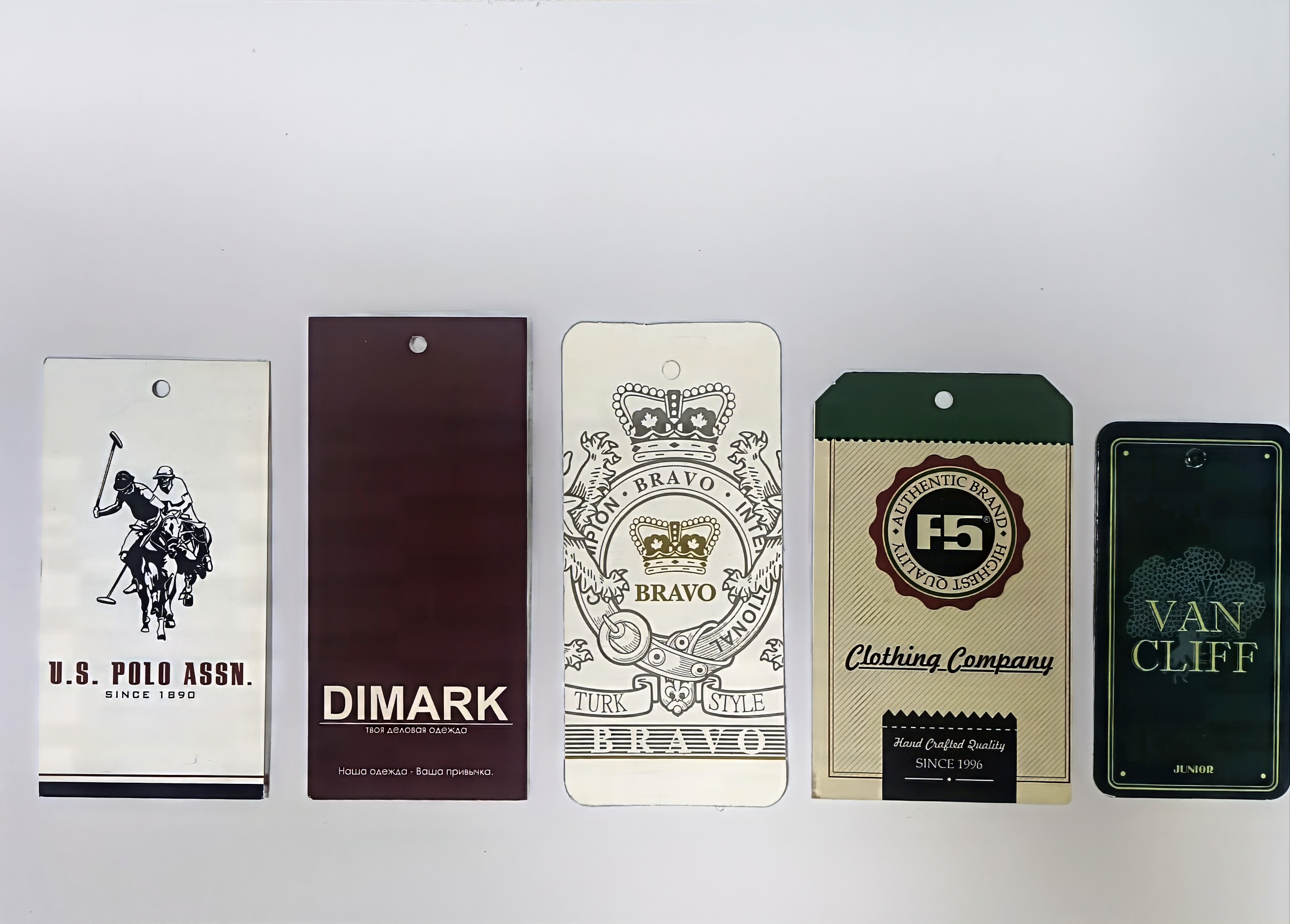 Картонные бирки